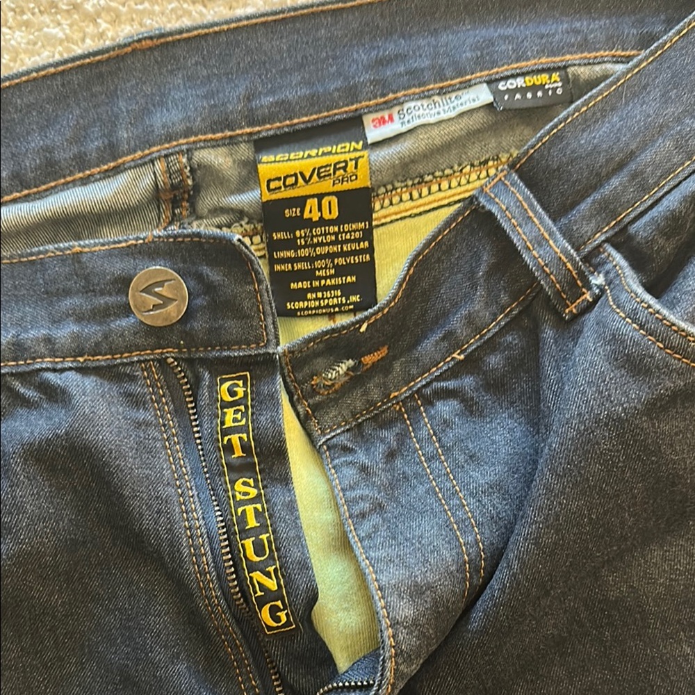 Covert Pro Men's Blue Jeans